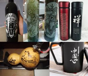 鹰潭酒瓶葫芦工艺品激光雕刻机